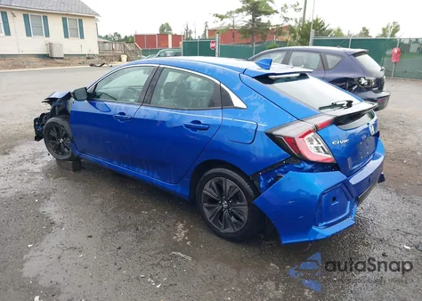 2018 Honda Civic Ex from USA, damaged, VIN SHHFK7H50JU228191